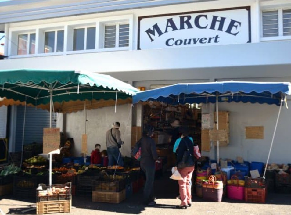 Marché couvert de Cilaos