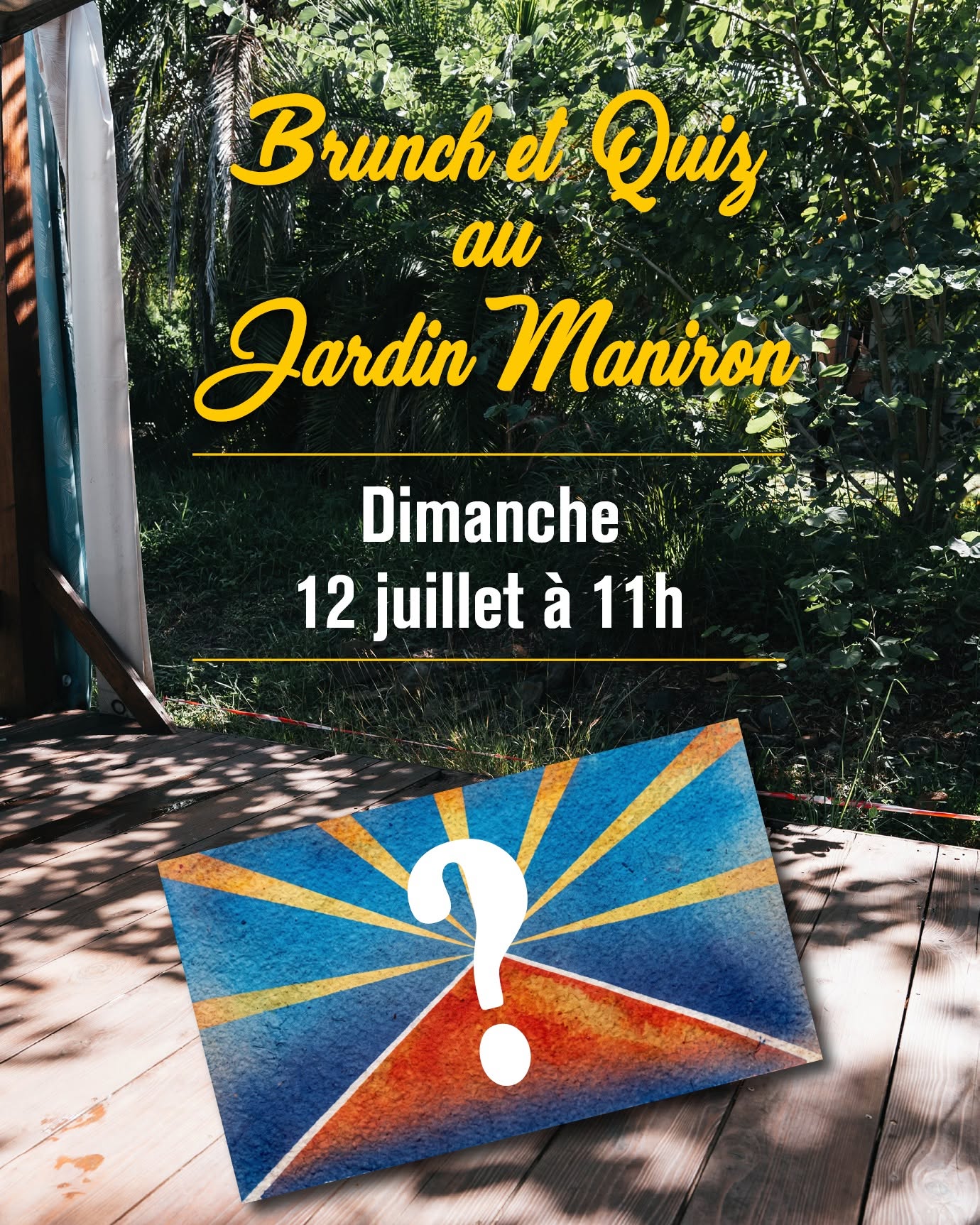 Une folle journée au Jardin Maniron