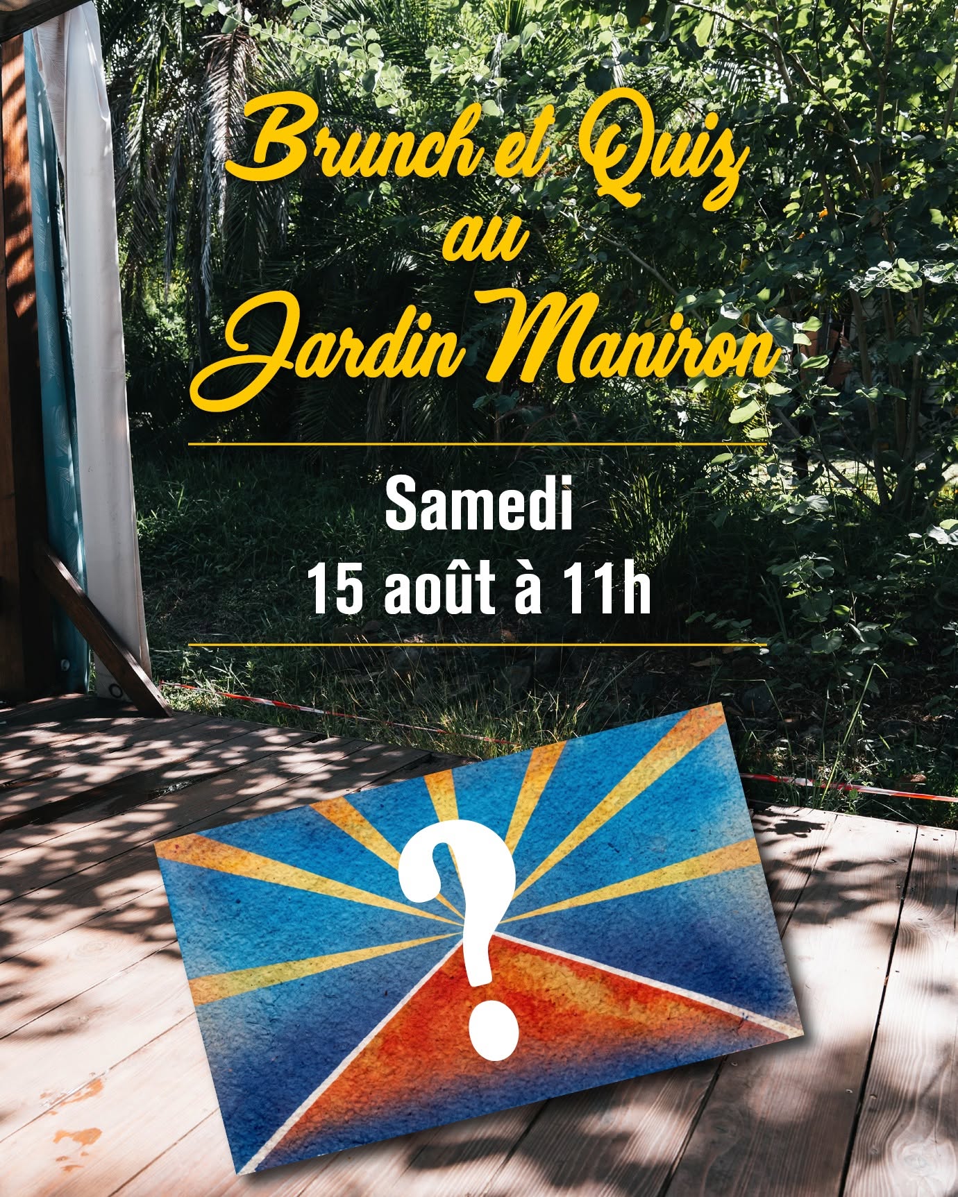 Une folle journée au Jardin Maniron