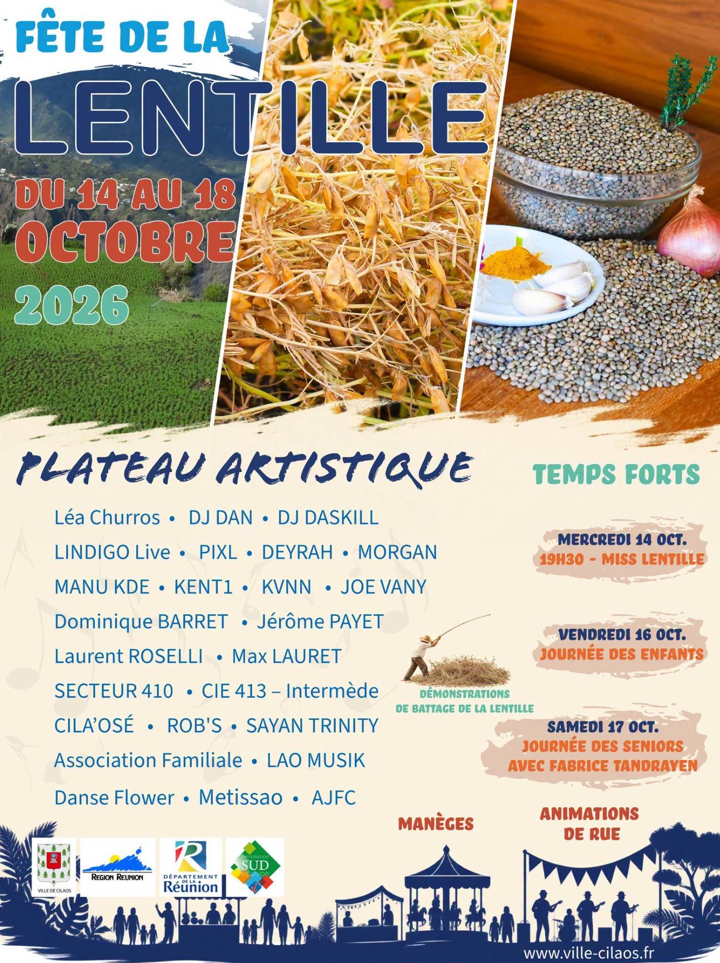 Fête de la Lentille 2026 – Cilaos