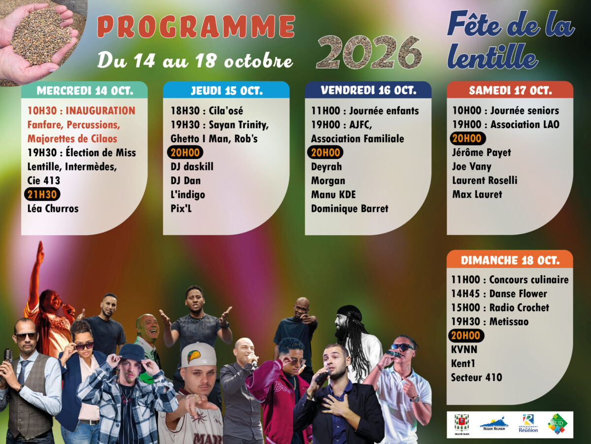 Fête de la Lentille 2026 – Cilaos 2
